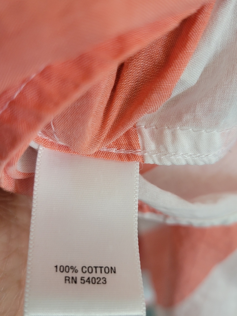 BANANA REPUBLIC Soft Wash Striped Button Up Shirt 100% Cotton Size XL Summer - Picture 6 of 10